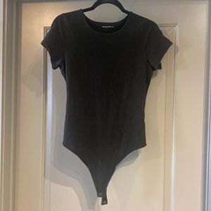 Black Abercrombie & Fitch bodysuit t-shirt